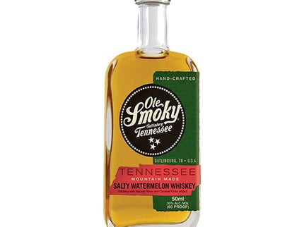 Ole Smoky Salty Watermelon Flavored Whiskey Mini Shot 50ml - Uptown Spirits