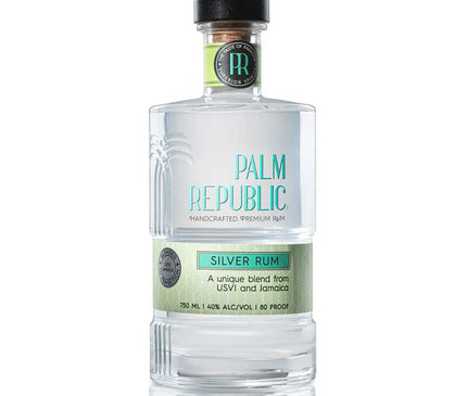 Palm Republic Silver Rum 750ml - Uptown Spirits