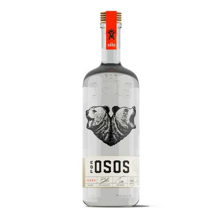 Por Osos Vodka 750ml by Bert Kreischer And Tom Segura - Uptown Spirits