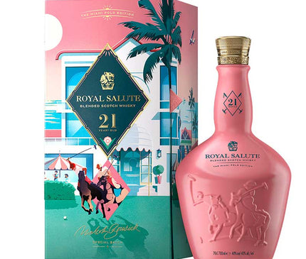 Royal Salute The Miami Polo Edition 21 Year Scotch Whisky 700ml - Uptown Spirits