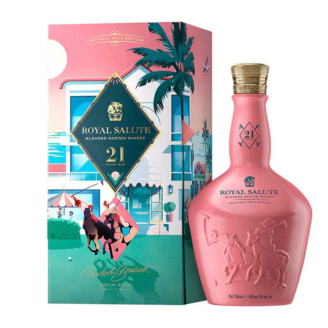Royal Salute The Miami Polo Edition 21 Year Scotch Whisky 700ml - Uptown Spirits