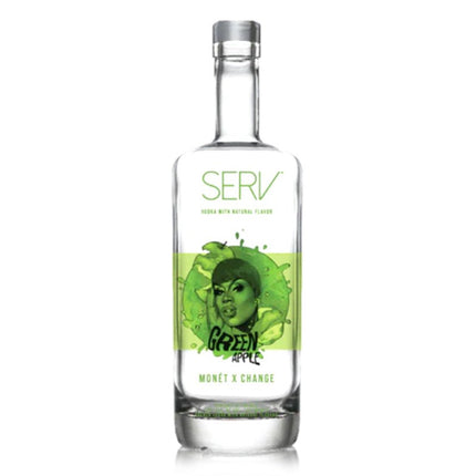 SERV Green Apple Flavored Vodka 750ml - Uptown Spirits