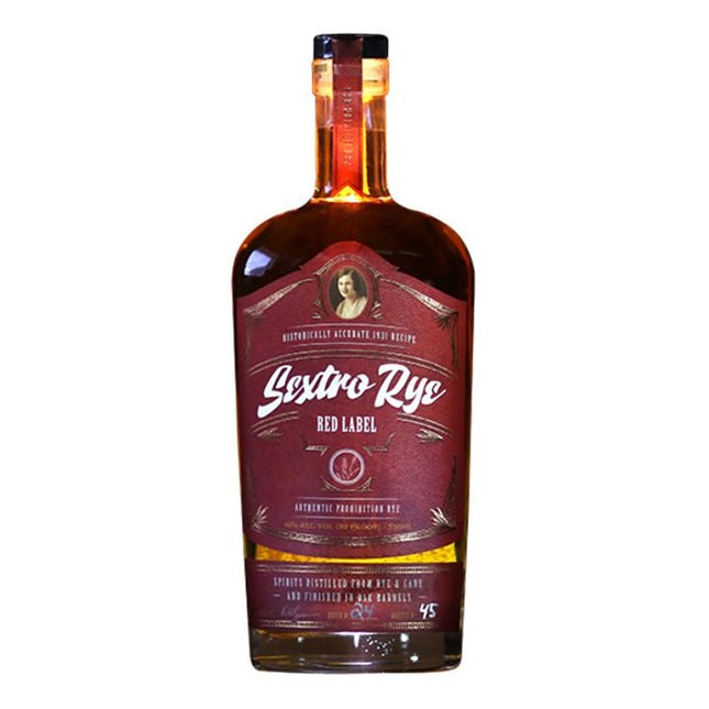 Sextro Rye Red Label Rye Whiskey 750ml - Uptown Spirits