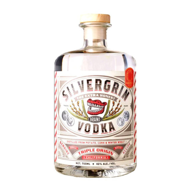 Silvergrin Triple Origin Vodka 750ml - Uptown Spirits