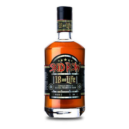 Skid Row 18 and Life Ultra Premium Rum 750ml - Uptown Spirits