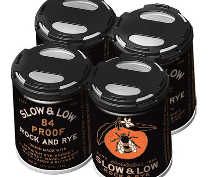 Slow and low Hochstadters Rock and Rye Whiskey Cocktail 4/100ml - Uptown Spirits