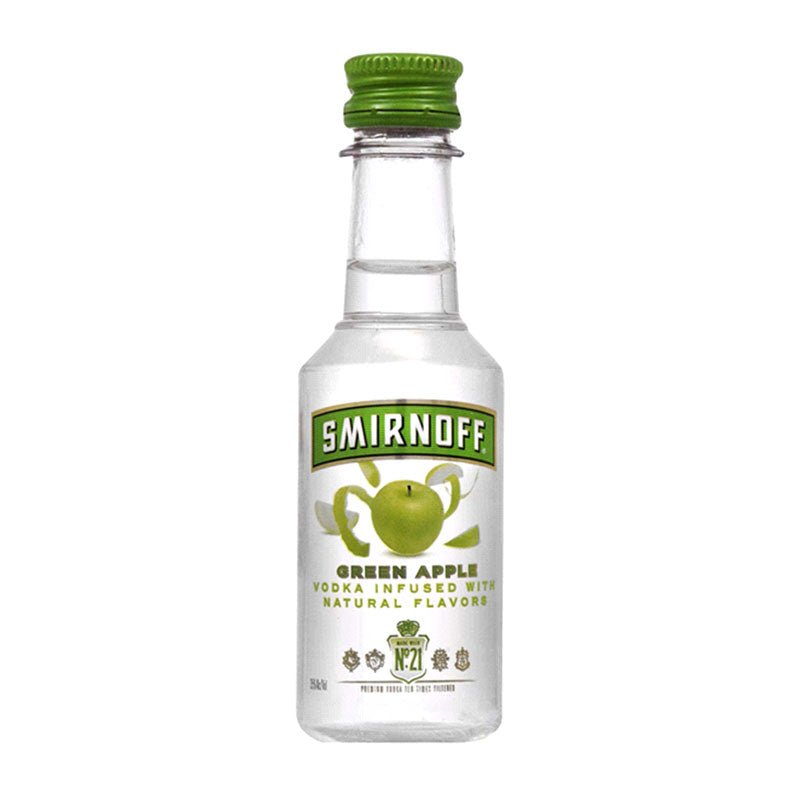 Smirnoff Green Apple Flavored Vodka 50ml - Uptown Spirits