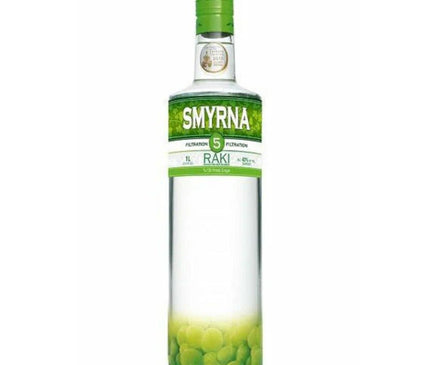 Smyrna Raki 5 Filtration Fresh Grapes 1L - Uptown Spirits