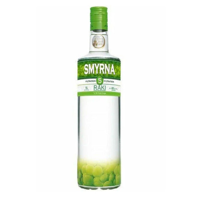 Smyrna Raki 5 Filtration Fresh Grapes 1L - Uptown Spirits