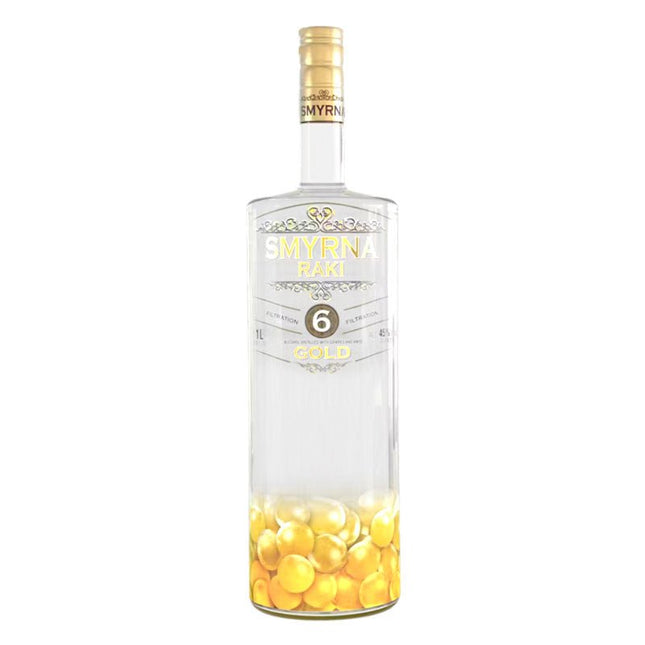 Smyrna Raki Gold 6 Filtration 1L - Uptown Spirits