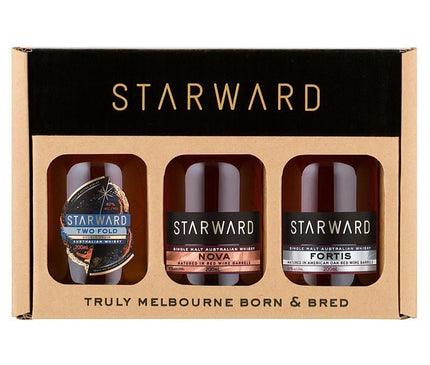 Starward Australian Whiskey Gift Pack 3/200ml - Uptown Spirits