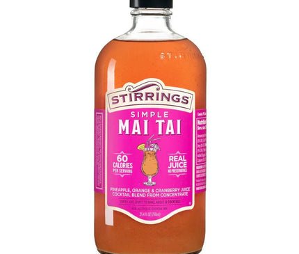 Stirrings Simple Mai Tai Cocktail Mix 750ml - Uptown Spirits