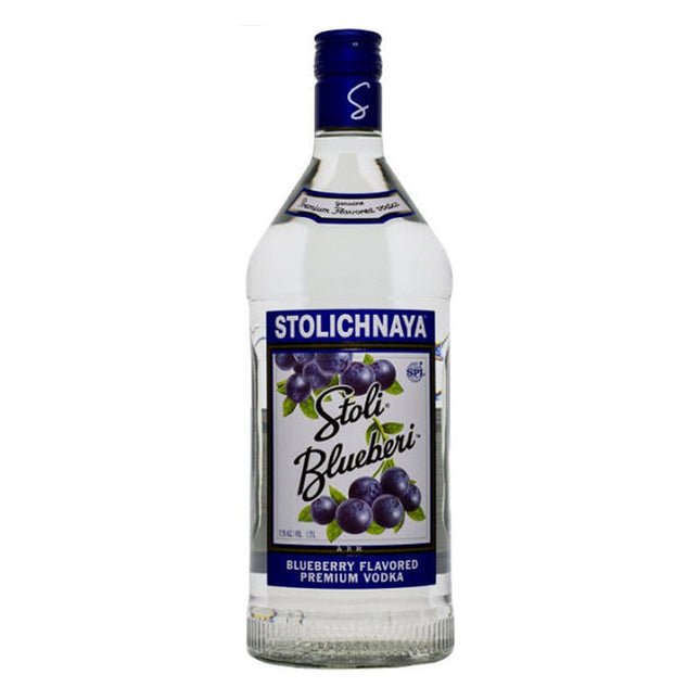 Stolichnaya Blueberry Flavored Vodka 1.75L - Uptown Spirits