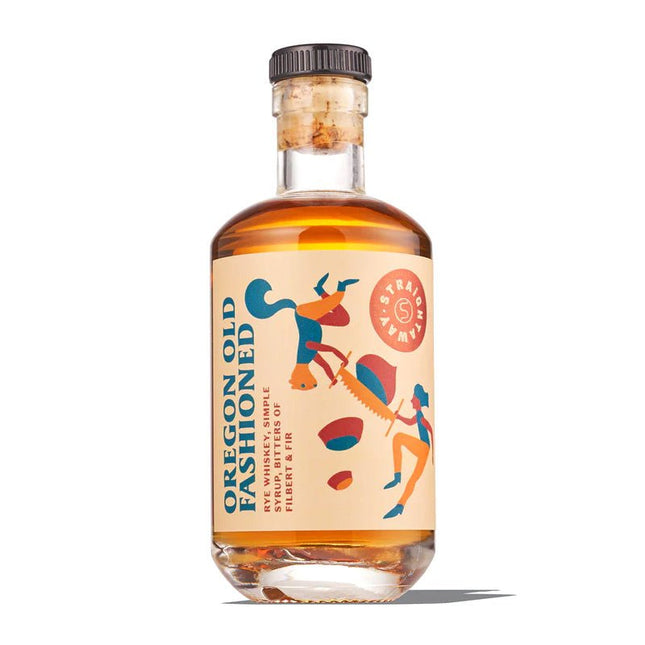 Straightaway Oregon Old Fashioned Rye Whiskey 200ml - Uptown Spirits