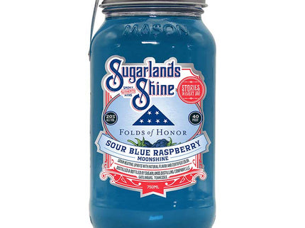 Sugarlands Folds of Honor Sour Blue Raspberry Moonshine 750ml - Uptown Spirits