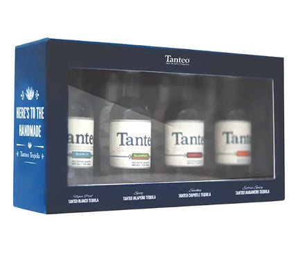 Tanteo Tequila kit Mini Shots 4/50ml - Uptown Spirits