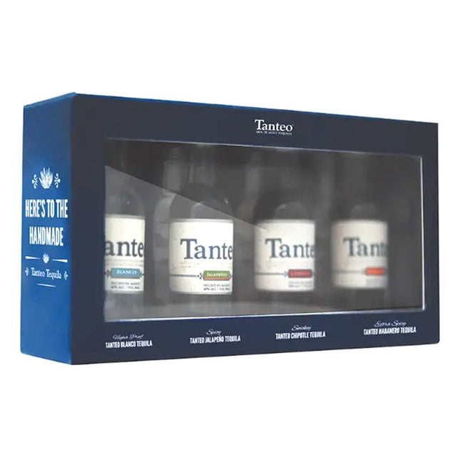 Tanteo Tequila kit Mini Shots 4/50ml - Uptown Spirits