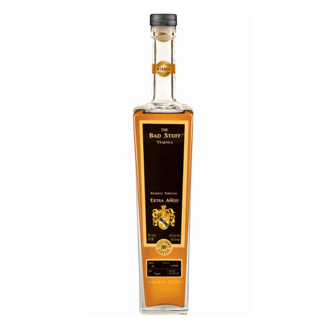 The Bad Stuff 3 Year Reserva Especial Extra Anejo Tequila 750ml - Uptown Spirits