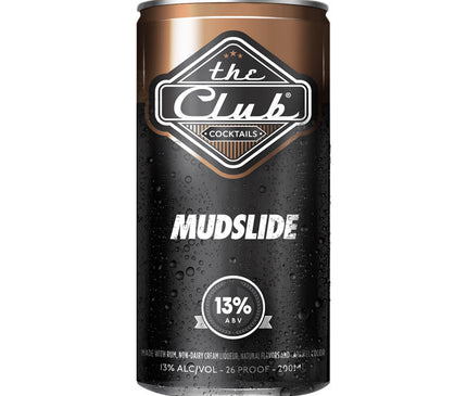 The Club Mudslide Cocktail 200ml - Uptown Spirits