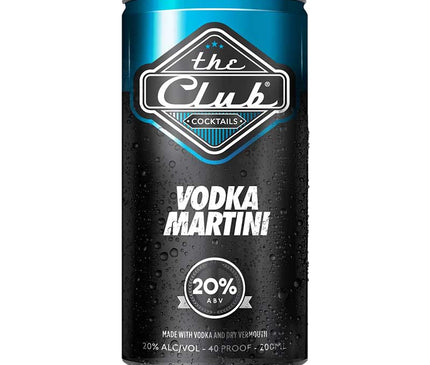 The Club Vodka Martini 200ml - Uptown Spirits