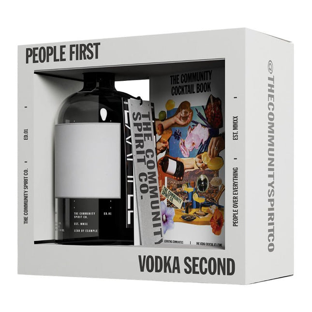 The Community Vodka Gift Cocktail Recipe Book 750ml - Uptown Spirits