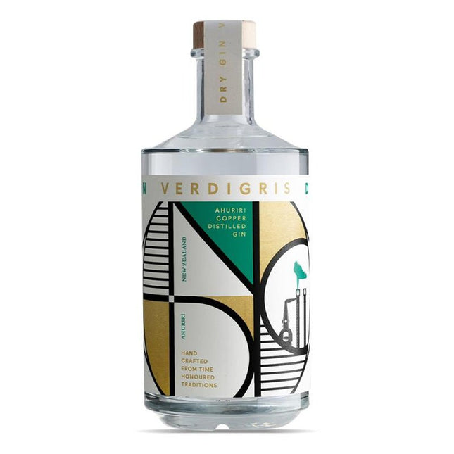 The National Verdigris New Zealand Dry Gin 750ml - Uptown Spirits