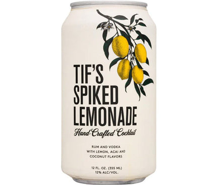 Tifs Spiked Lemonade Cocktail 4/355ml - Uptown Spirits