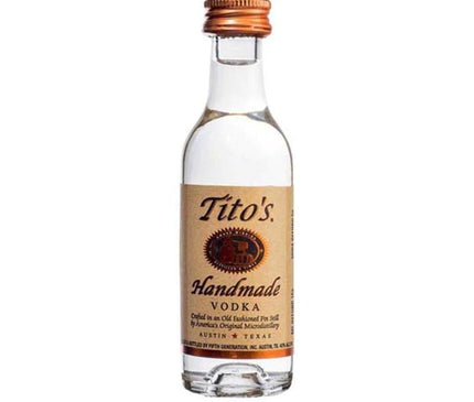 Tito's Vodka Mini Shot 50ml - Uptown Spirits