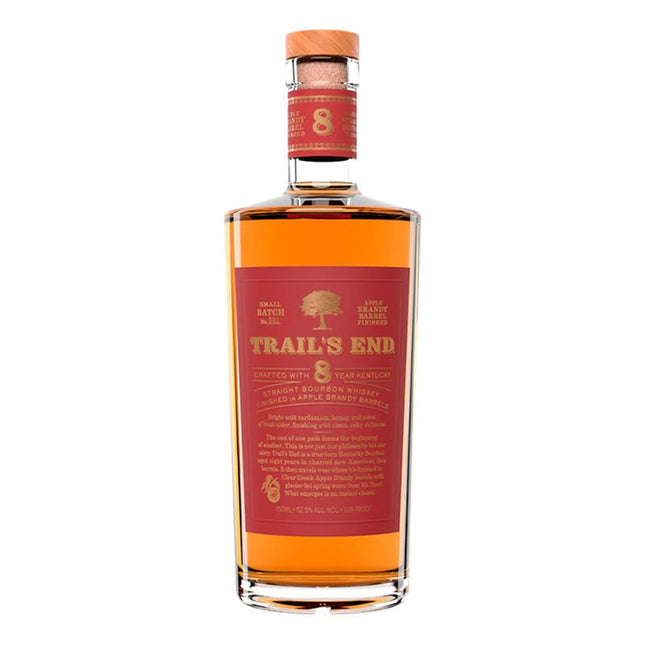 Trails End 8 Year Old Bourbon Finished in Apple Brandy Barrels 750ml - Uptown Spirits