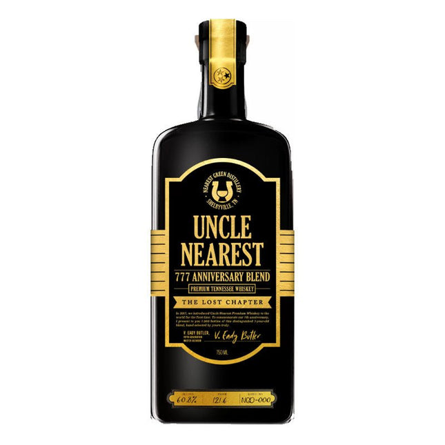 Uncle Nearest 777 Anniversary Blend Tennessee Whiskey 750ml - Uptown Spirits