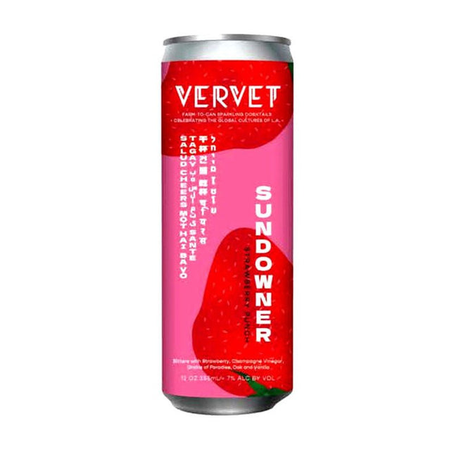 Vervet Sundowner Sparkling Canned Cocktail 4/355ml - Uptown Spirits