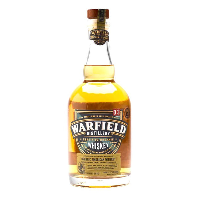 Warfield Certified Organic American Whiskey 750ml - Uptown Spirits