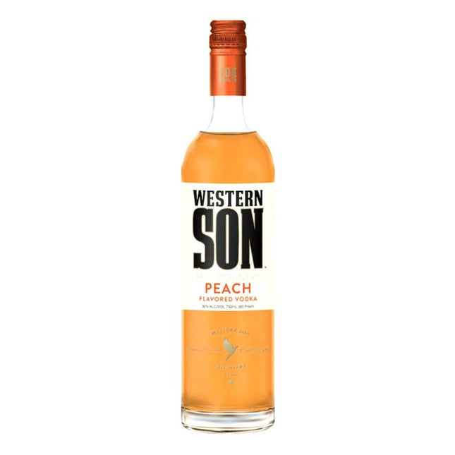 Western Son Peach Flavored Vodka 1L - Uptown Spirits