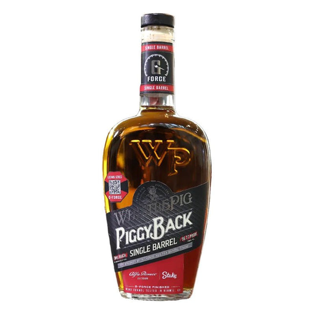 Whistle PiggyBack Single Barrel Rye Whiskey 750ml - Uptown Spirits