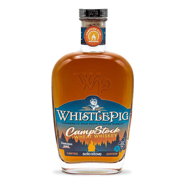 WhistlePig CampStock Solo Stove Limited Edition Wheat Whiskey 750ml - Uptown Spirits