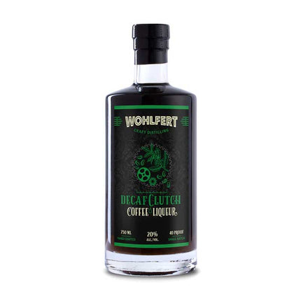 Wohlfert Craft Distilling Decaf Clutch Coffee Liqueur 750ml - Uptown Spirits