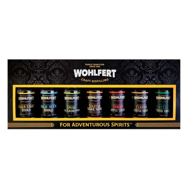Wohlfert Craft Distilling Sampler Mini Shots 7/50ml - Uptown Spirits