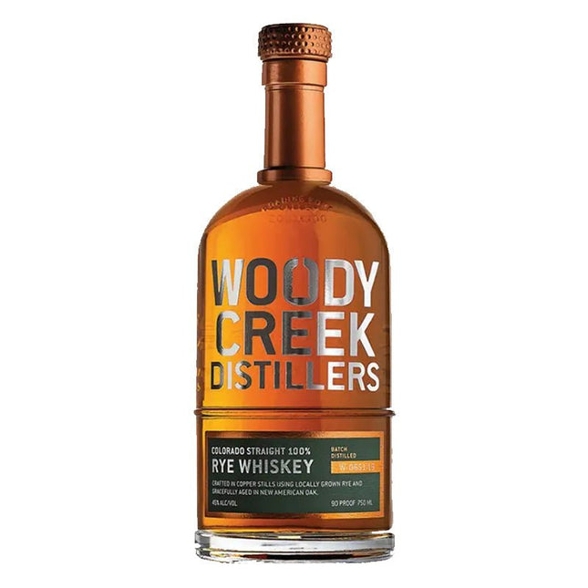 Woody Creek Rye Whiskey 750ml - Uptown Spirits