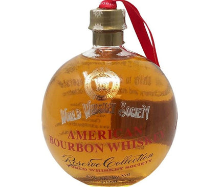 World Whiskey Society Christmas Balls Bourbon Whiskey 375ml - Uptown Spirits