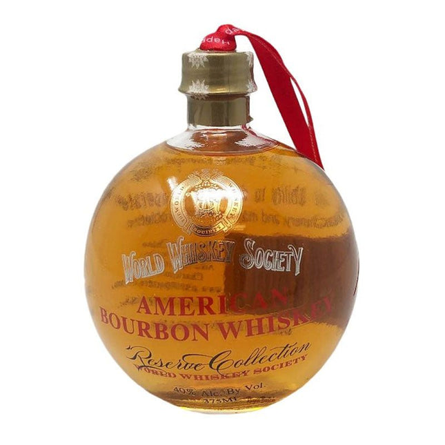 World Whiskey Society Christmas Balls Bourbon Whiskey 375ml - Uptown Spirits