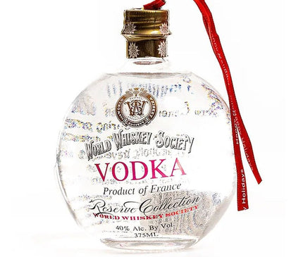 World Whiskey Society Christmas Balls Vodka 375ml - Uptown Spirits