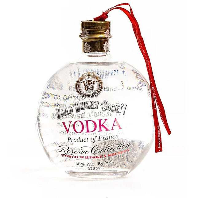 World Whiskey Society Christmas Balls Vodka 375ml - Uptown Spirits