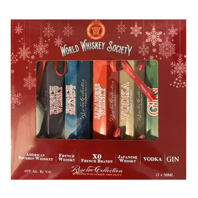 World Whiskey Society Reserve Collection Christmas Candy 12/50ml - Uptown Spirits