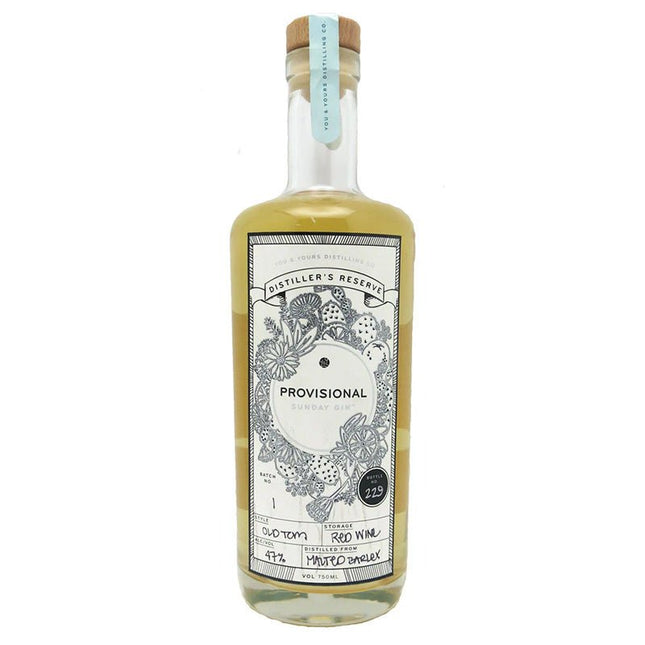 You and Yours Provisional Sunday Gin 750ml - Uptown Spirits