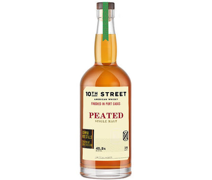 10th Street Port Cask Peated Single Malt American Whiskey 750ml - Uptown Spirits