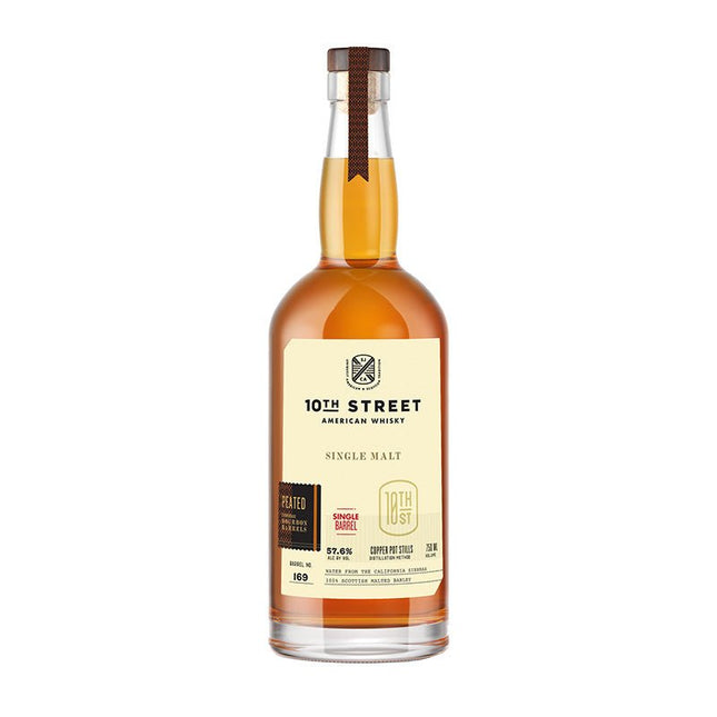 10th Street STR Single Malt Single Barrel Whiskey 750 ml - Uptown Spirits