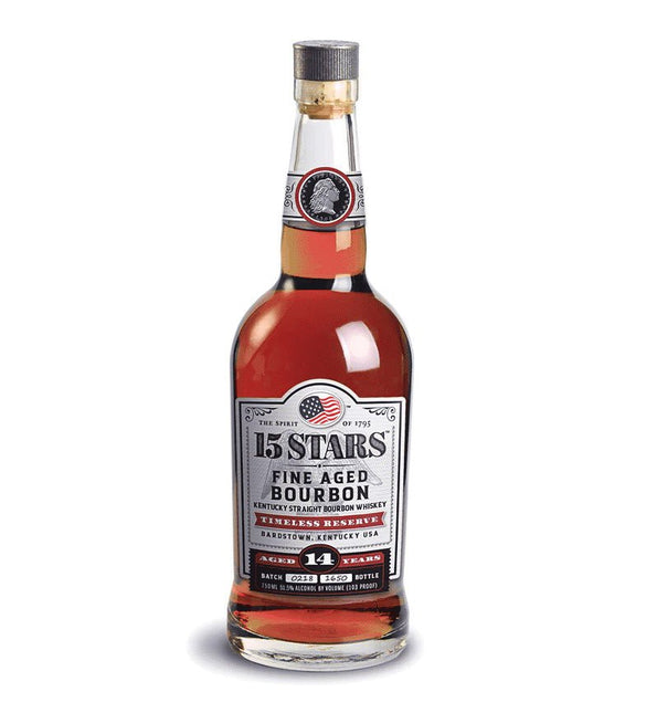 15 Stars 14 year Timeless Reserve Bourbon Whiskey 750ml - Uptown Spirits