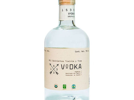 1533 Organic Vodka 750ml - Uptown Spirits