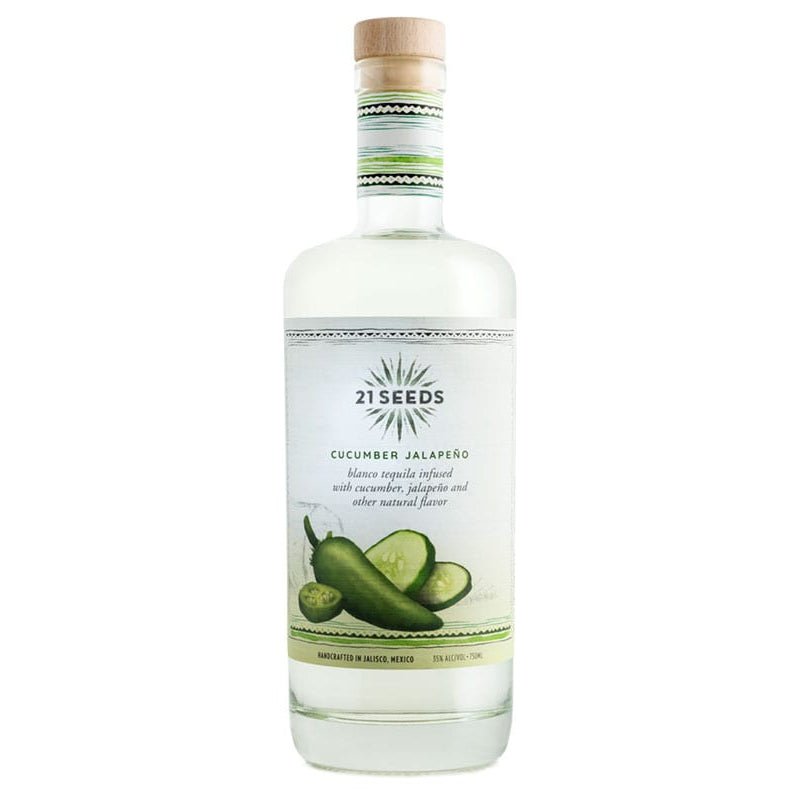 21 Seeds Cucumber Jalapeno Tequila 750ml - Uptown Spirits