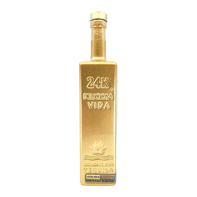 24K Deliciosa Vida Extra Anejo Tequila 750ml - Uptown Spirits